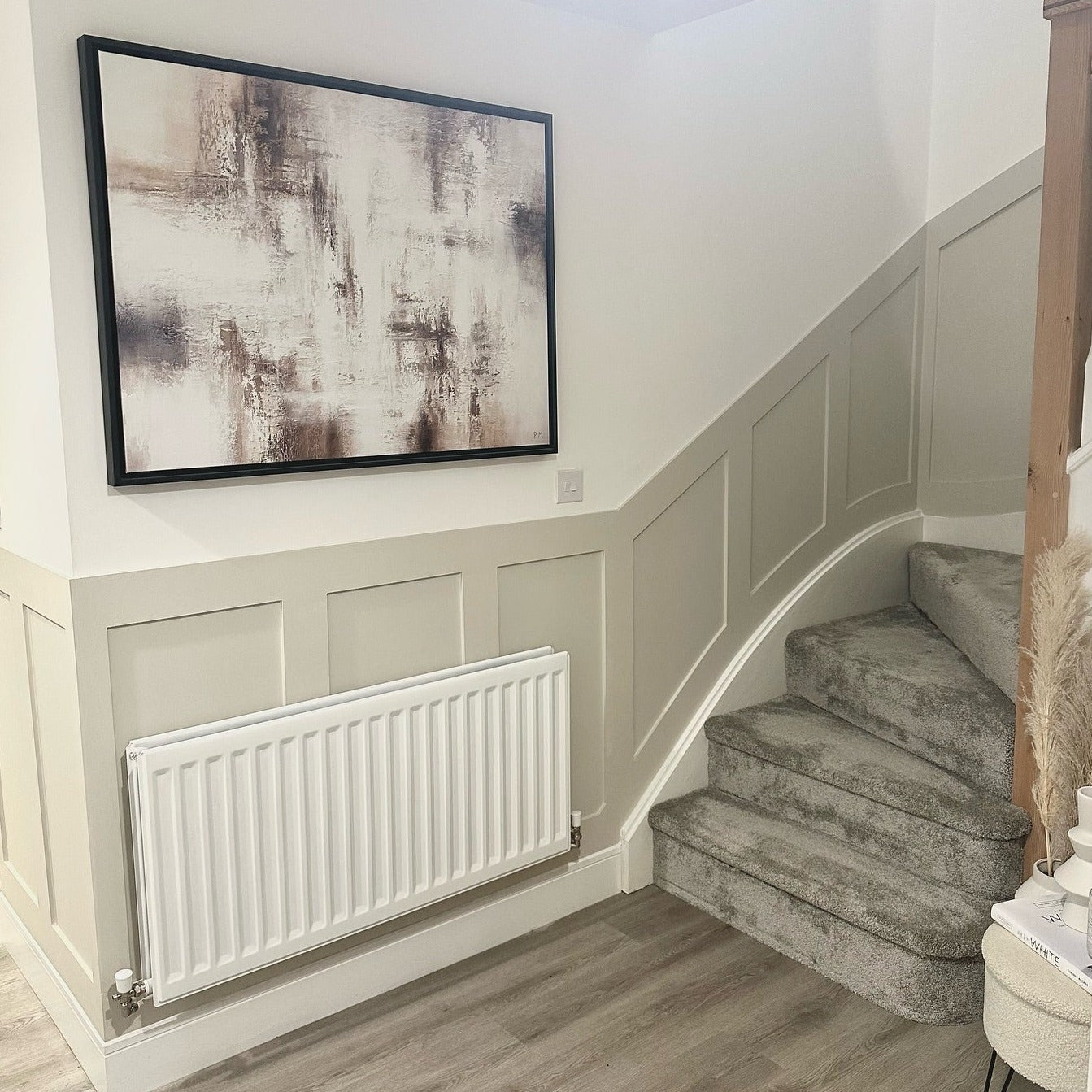 Mila Landscape Framed Printed Canvas - Mala Art Co.