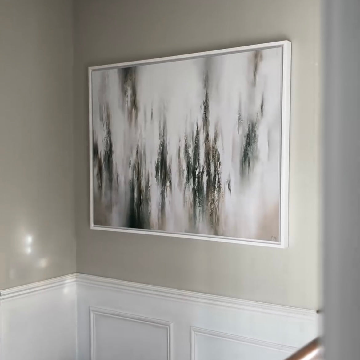 Aspire Landscape Framed Printed Canvas - Mala Art Co.