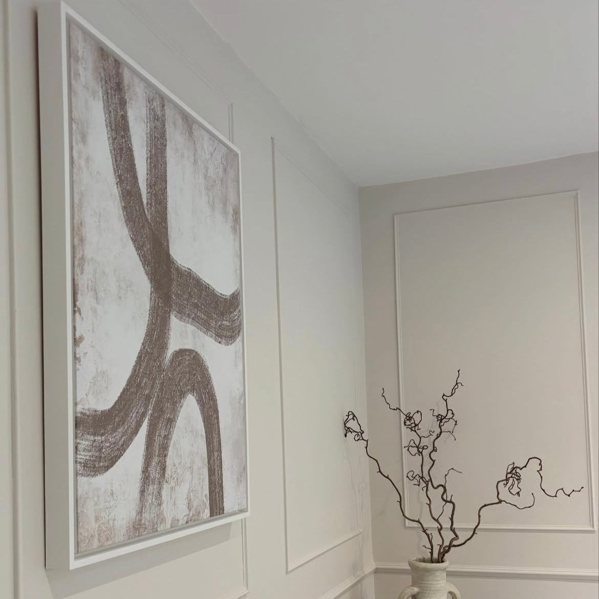 Myro I Portrait Framed Printed Canvas - Mala Art Co.