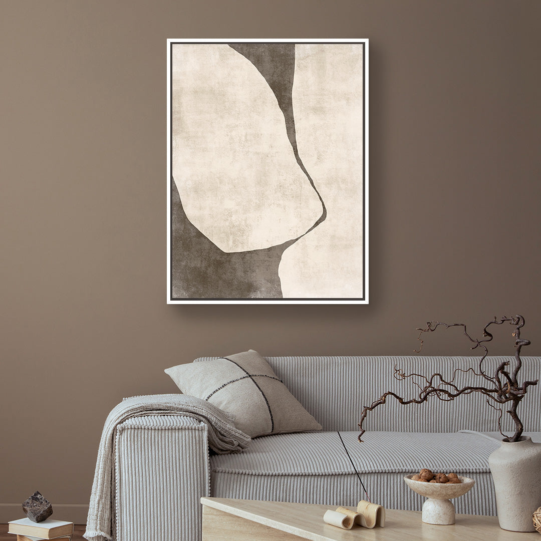 Gigi I Portrait Framed Printed Canvas - Mala Art Co.