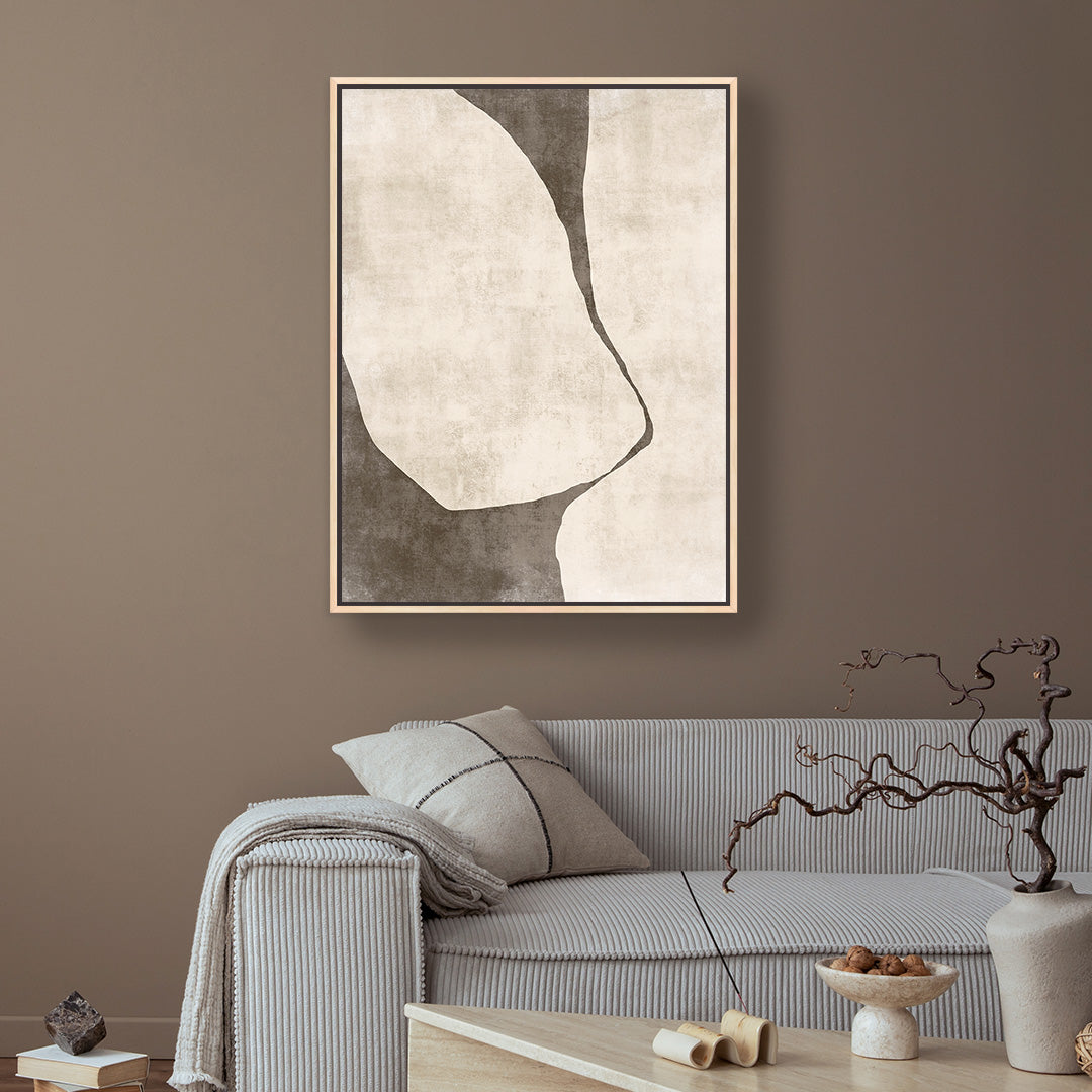 Gigi I Portrait Framed Printed Canvas - Mala Art Co.