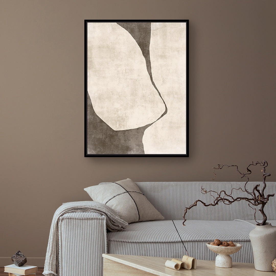 Gigi I Portrait Framed Printed Canvas - Mala Art Co.