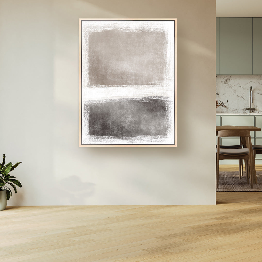 Kudo Portrait Framed Printed Canvas - Mala Art Co.