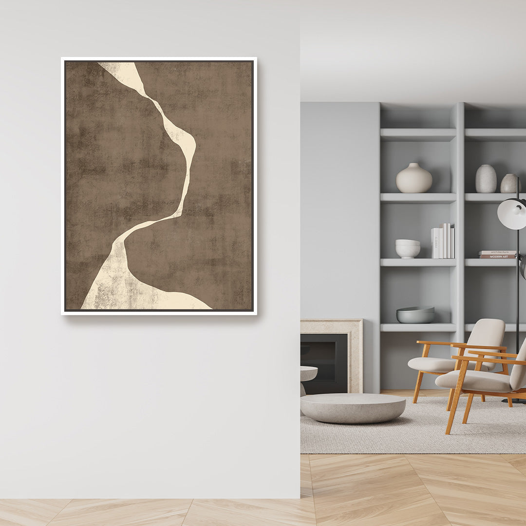 Moko III Portrait Framed Printed Canvas - Mala Art Co.