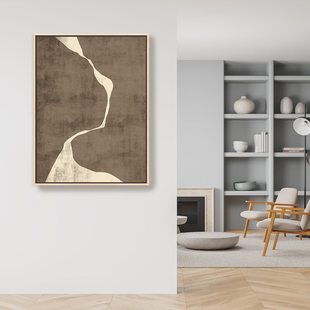 Moko III Portrait Framed Printed Canvas - Mala Art Co.