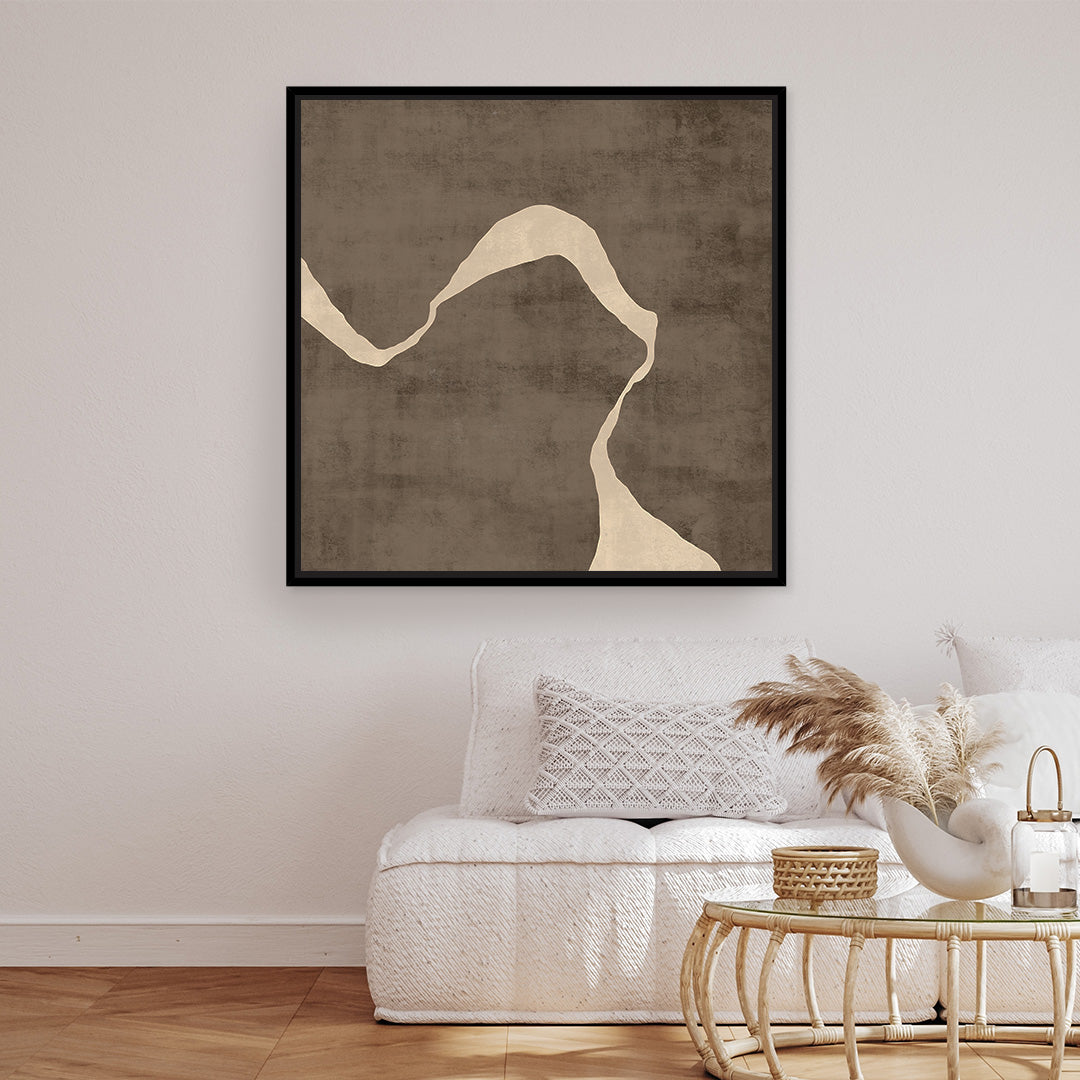 Moko I Square Framed Printed Canvas - Mala Art Co.