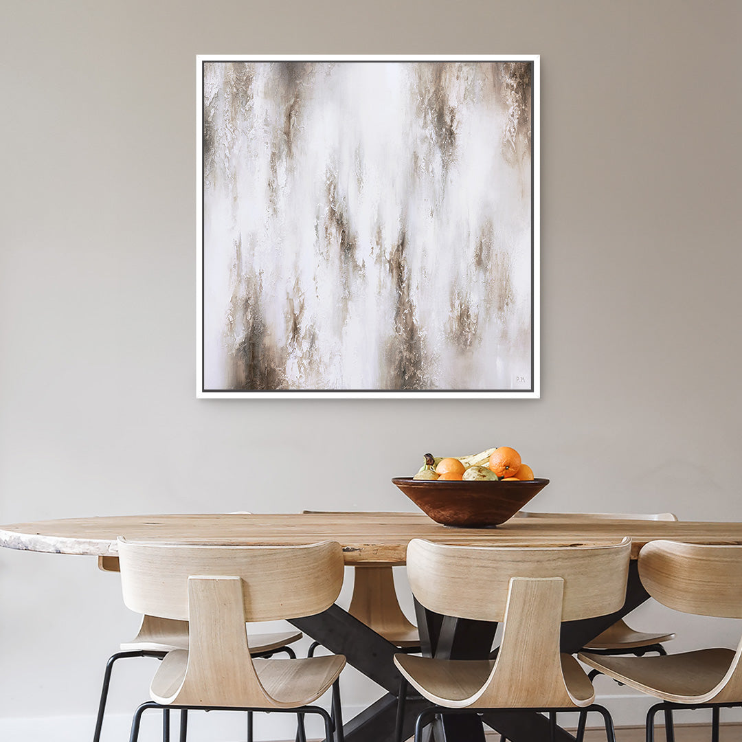 Nola I Square Framed Printed Canvas