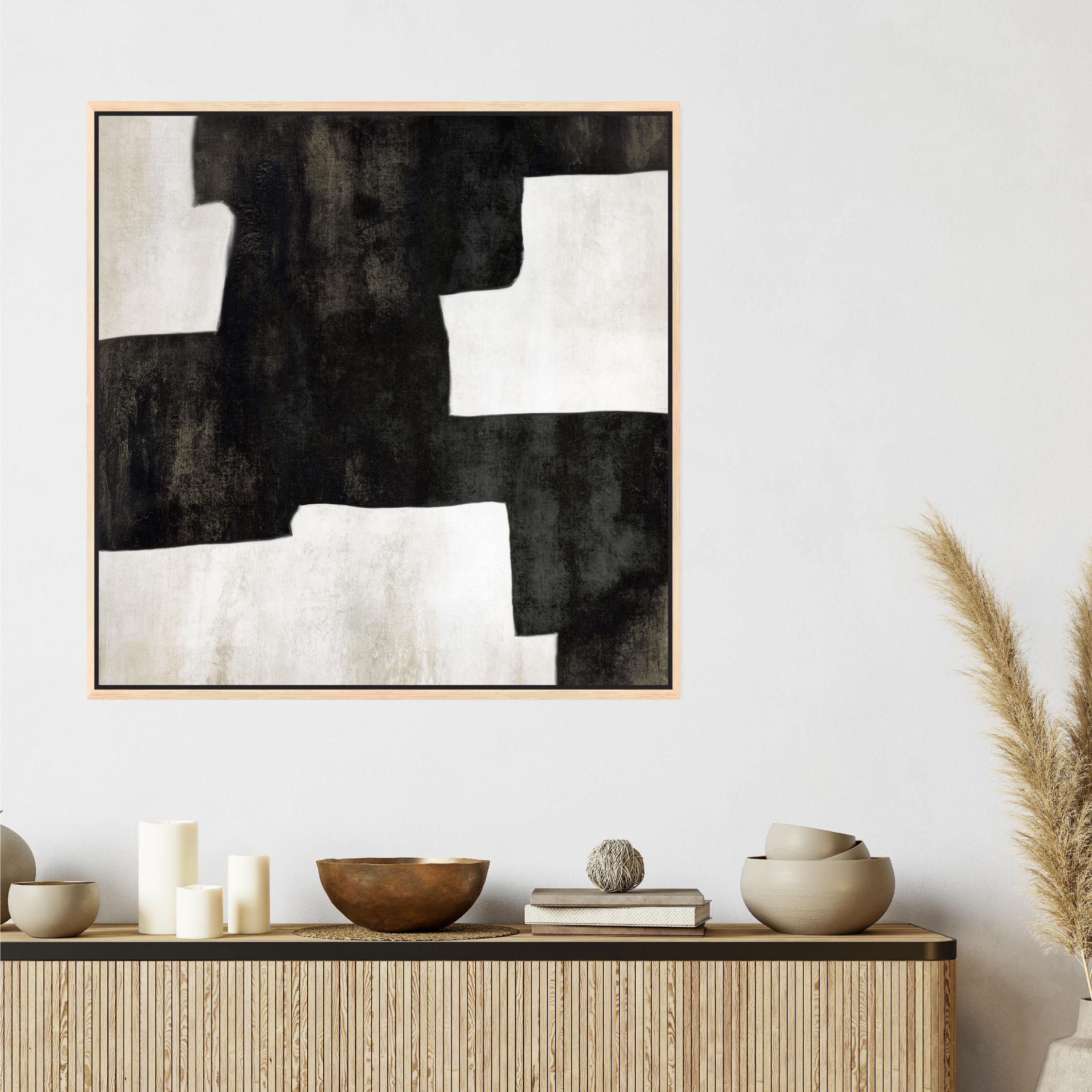 Fabio I Square Framed Printed Canvas - Mala Art Co.