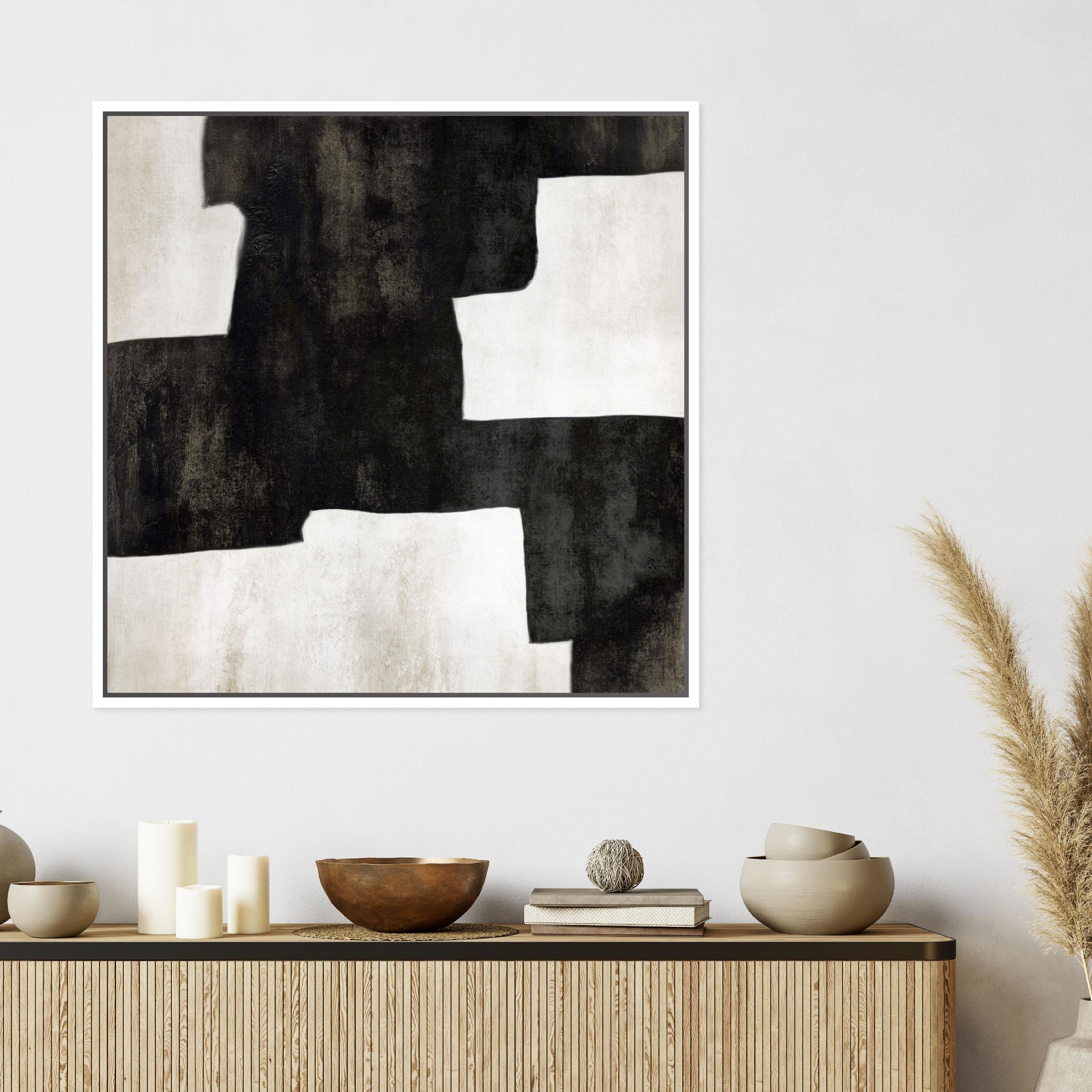 Fabio I Square Framed Printed Canvas - Mala Art Co.