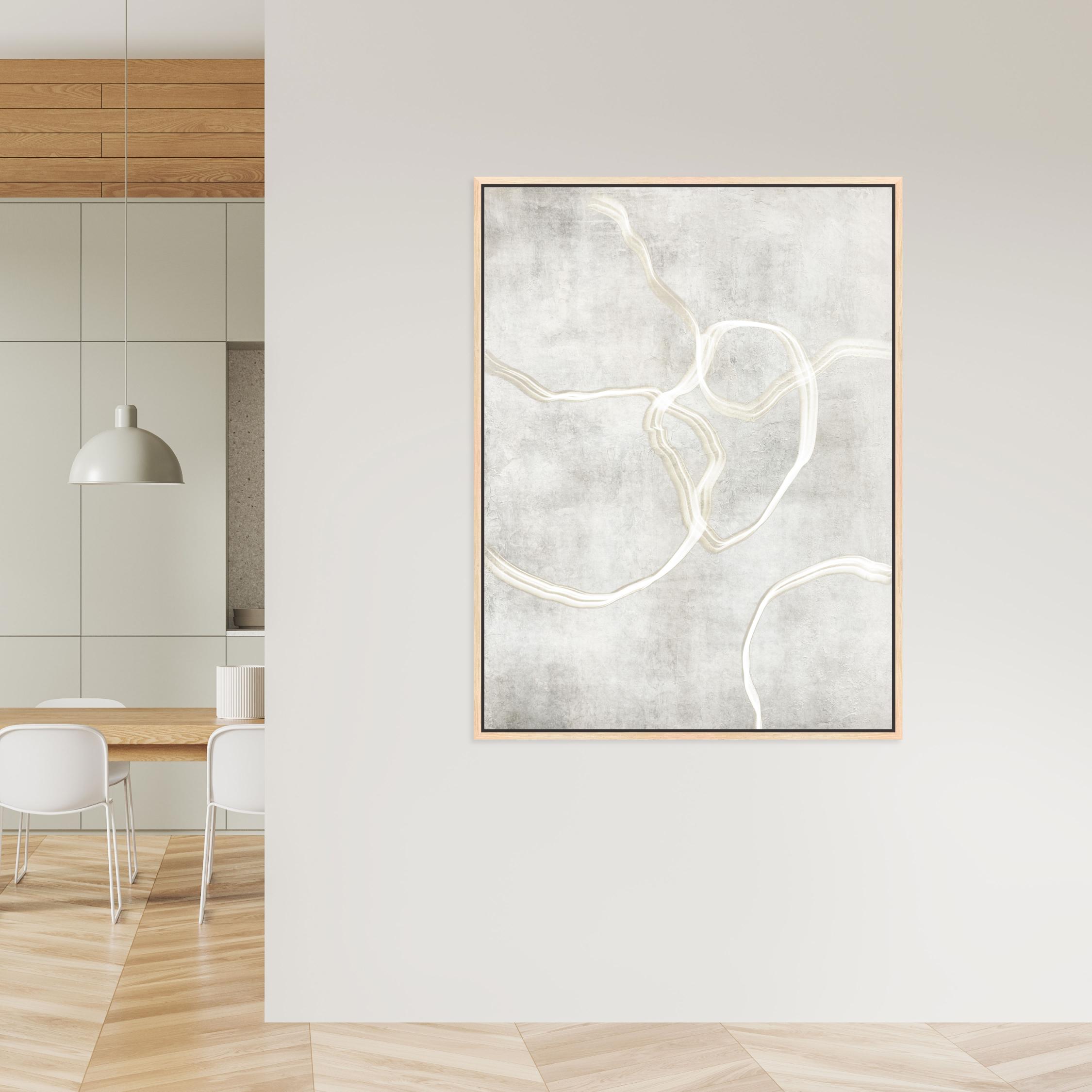 Stylo II Portrait Framed Printed Canvas - Mala Art Co.