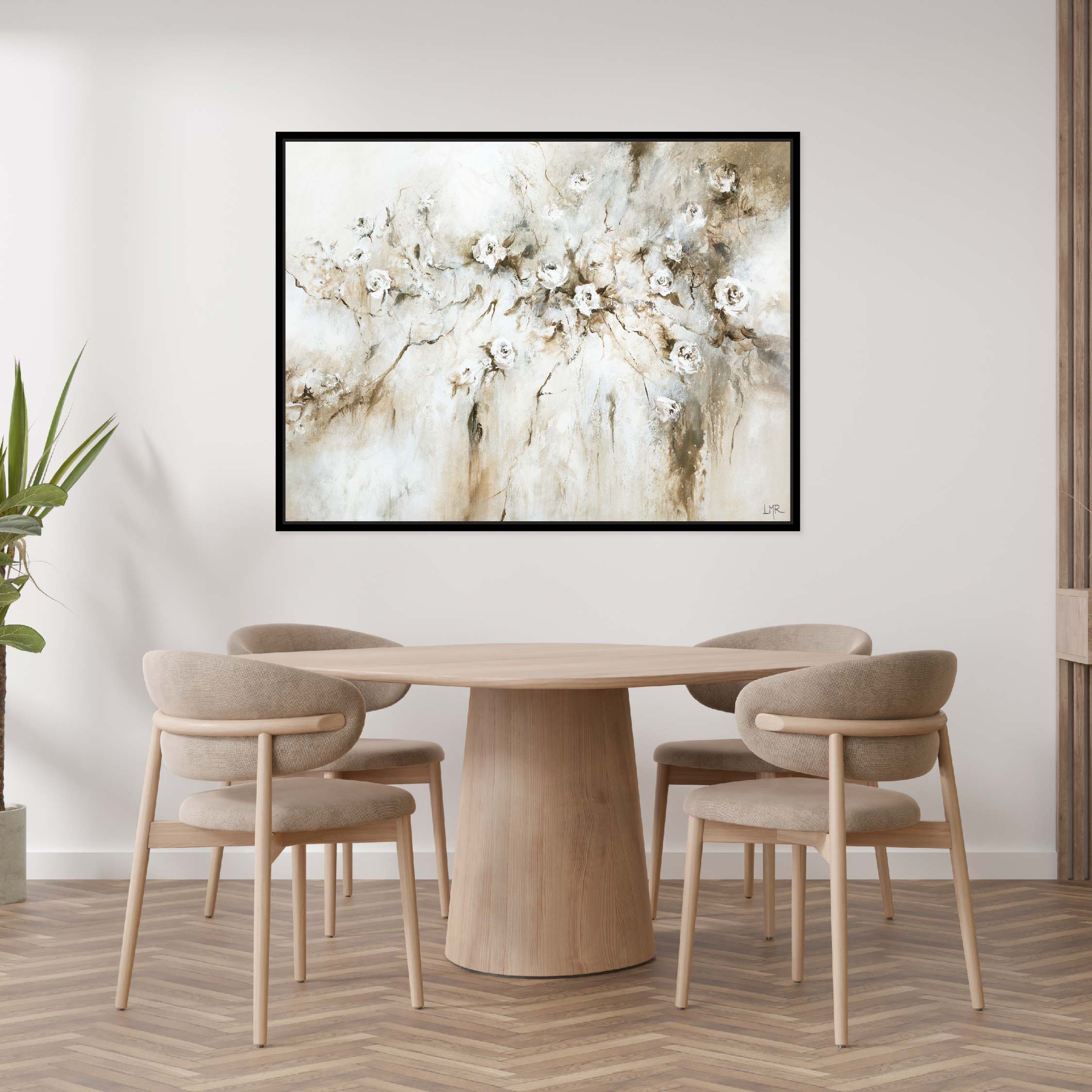 Harmony Landscape Framed Printed Canvas - Mala Art Co.