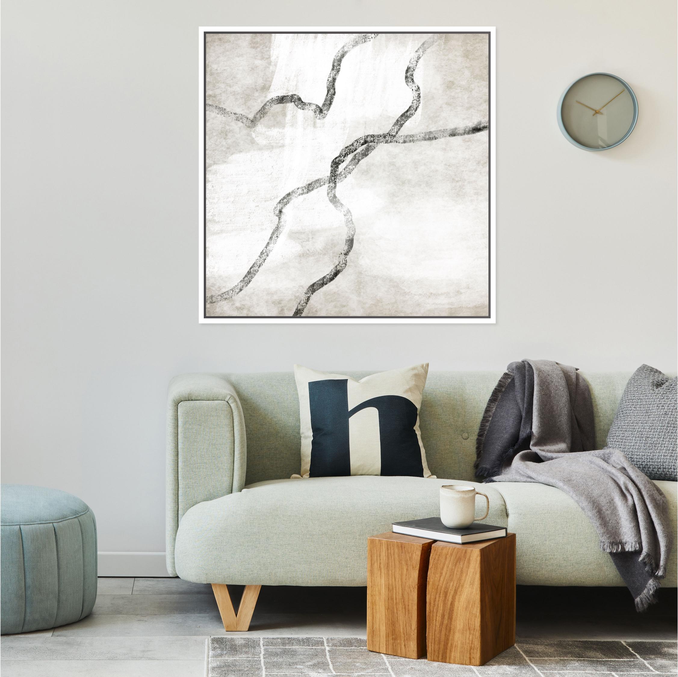 Modo II Square Framed Printed Canvas - Mala Art Co.