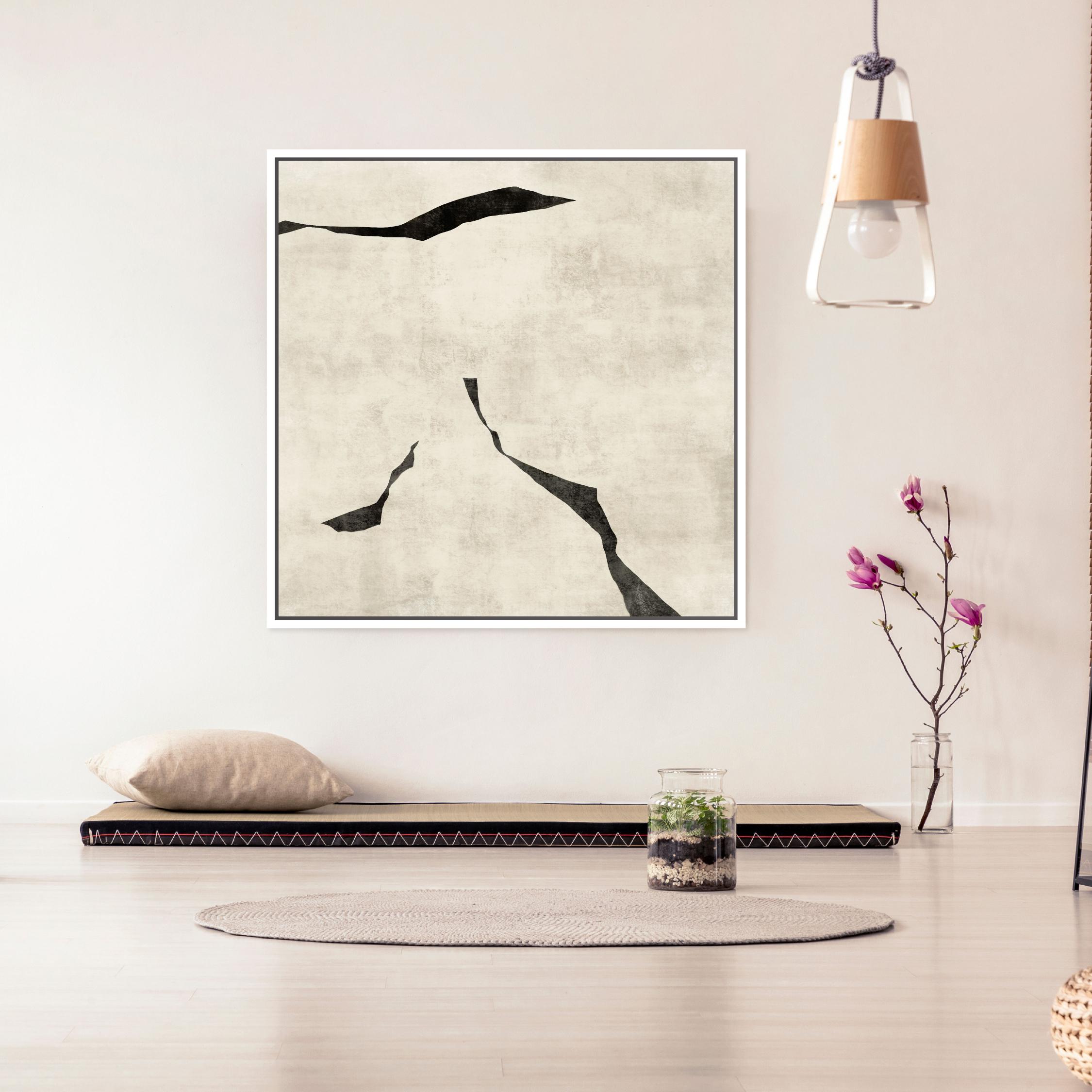 Oslo I Square Framed Printed Canvas - Mala Art Co.