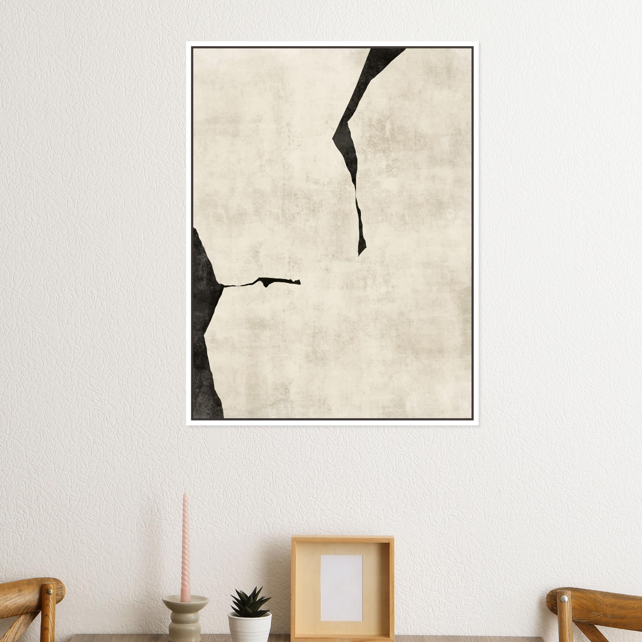 Oslo II Portrait Framed Printed Canvas - Mala Art Co.