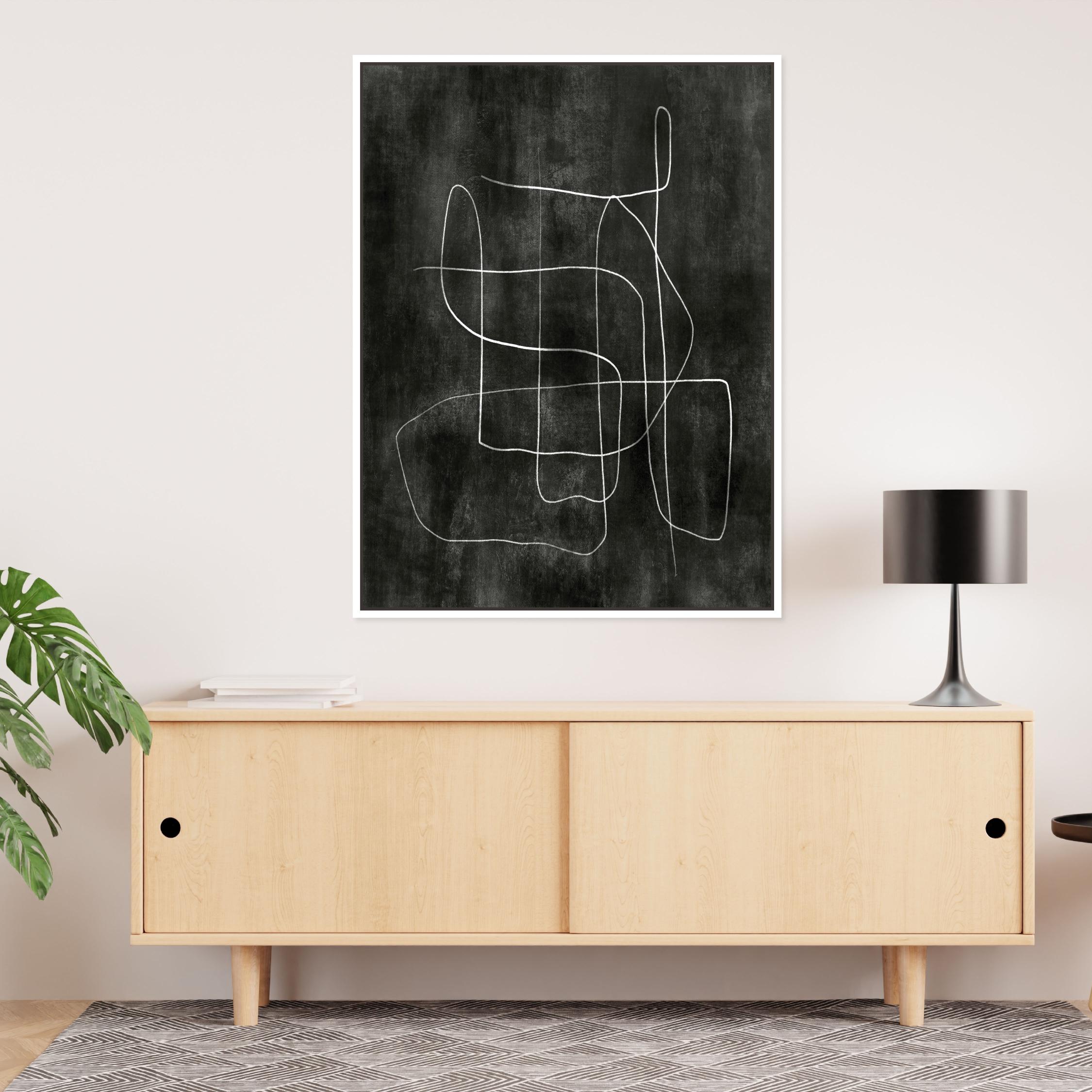 Sonata Portrait Framed Printed Canvas - Mala Art Co.