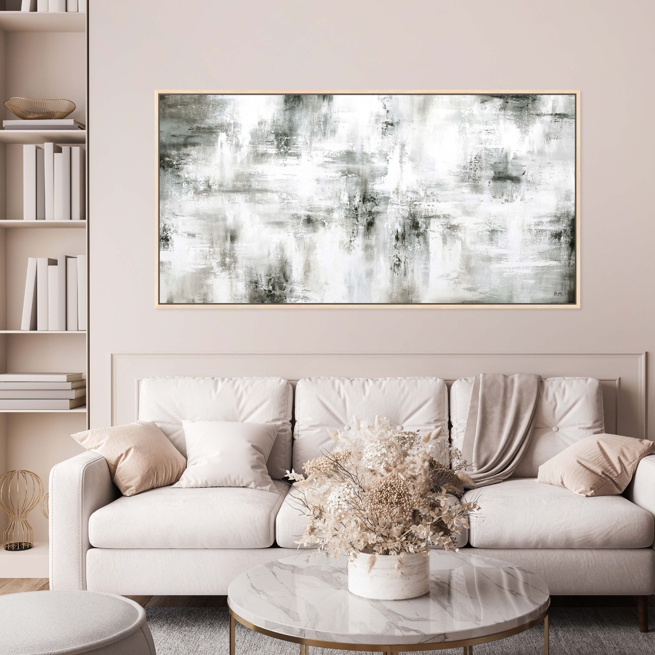 Allure Panoramic Framed Printed Canvas - Mala Art Co.