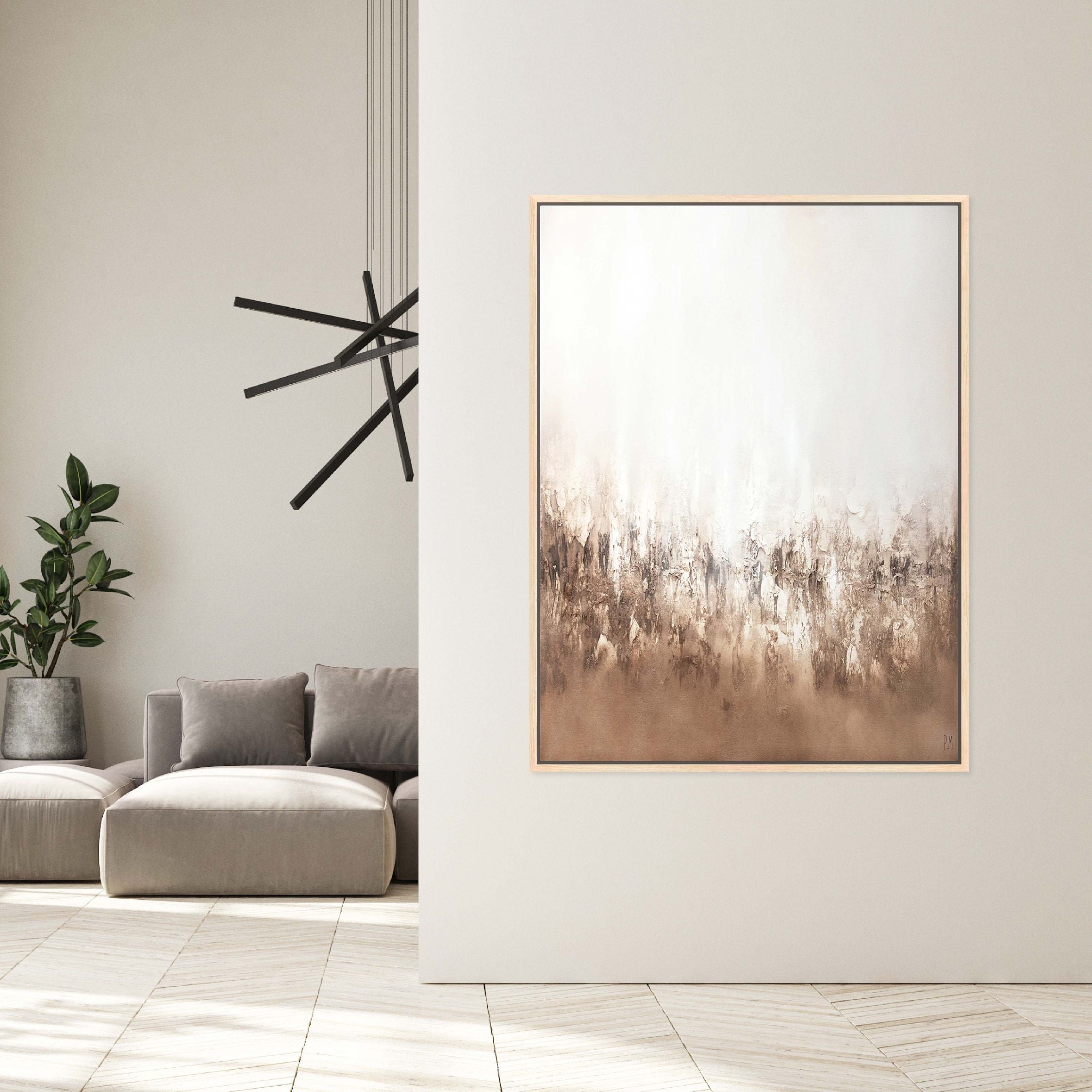 Landa Portrait Framed Printed Canvas - Mala Art Co.