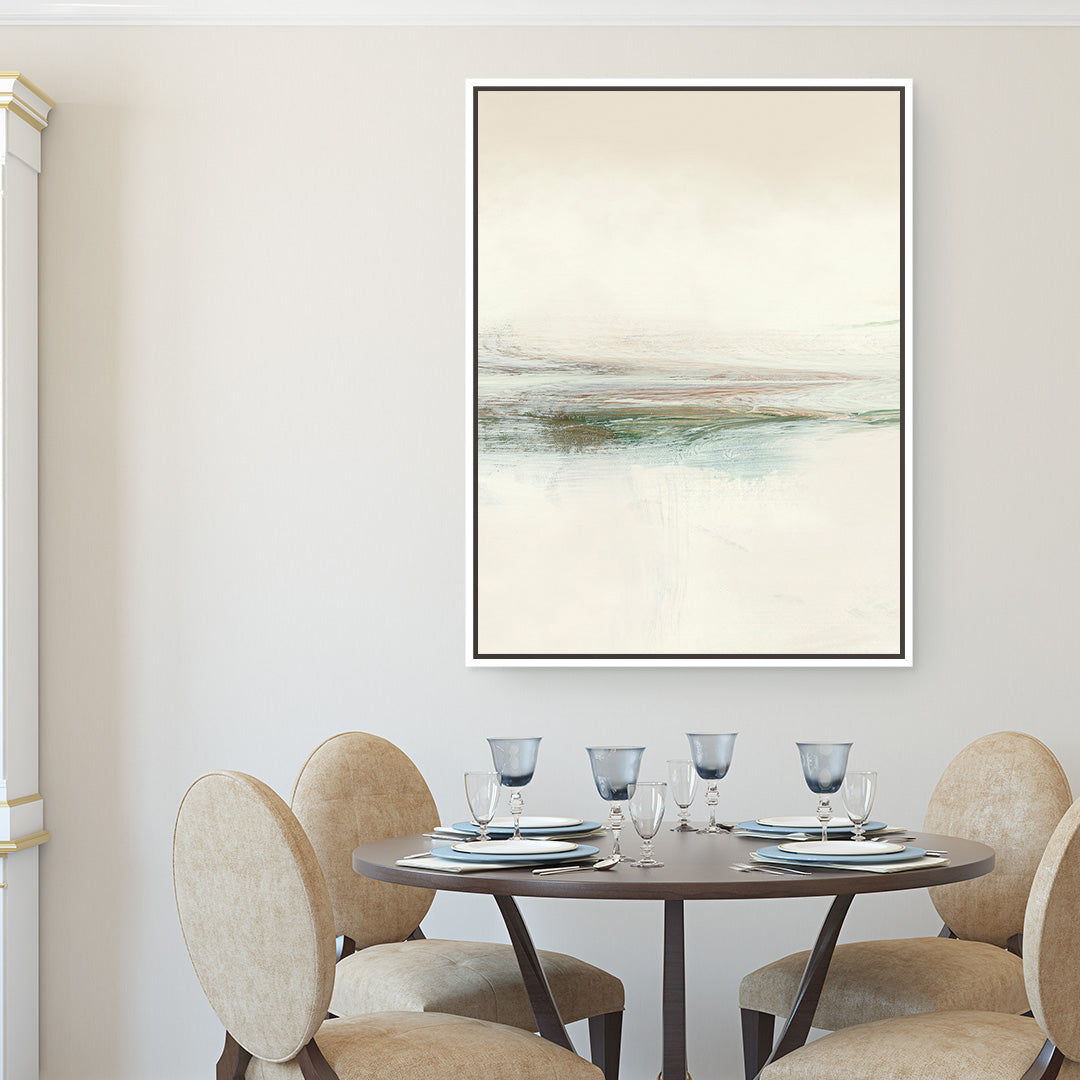 Sunset Framed Printed Canvas