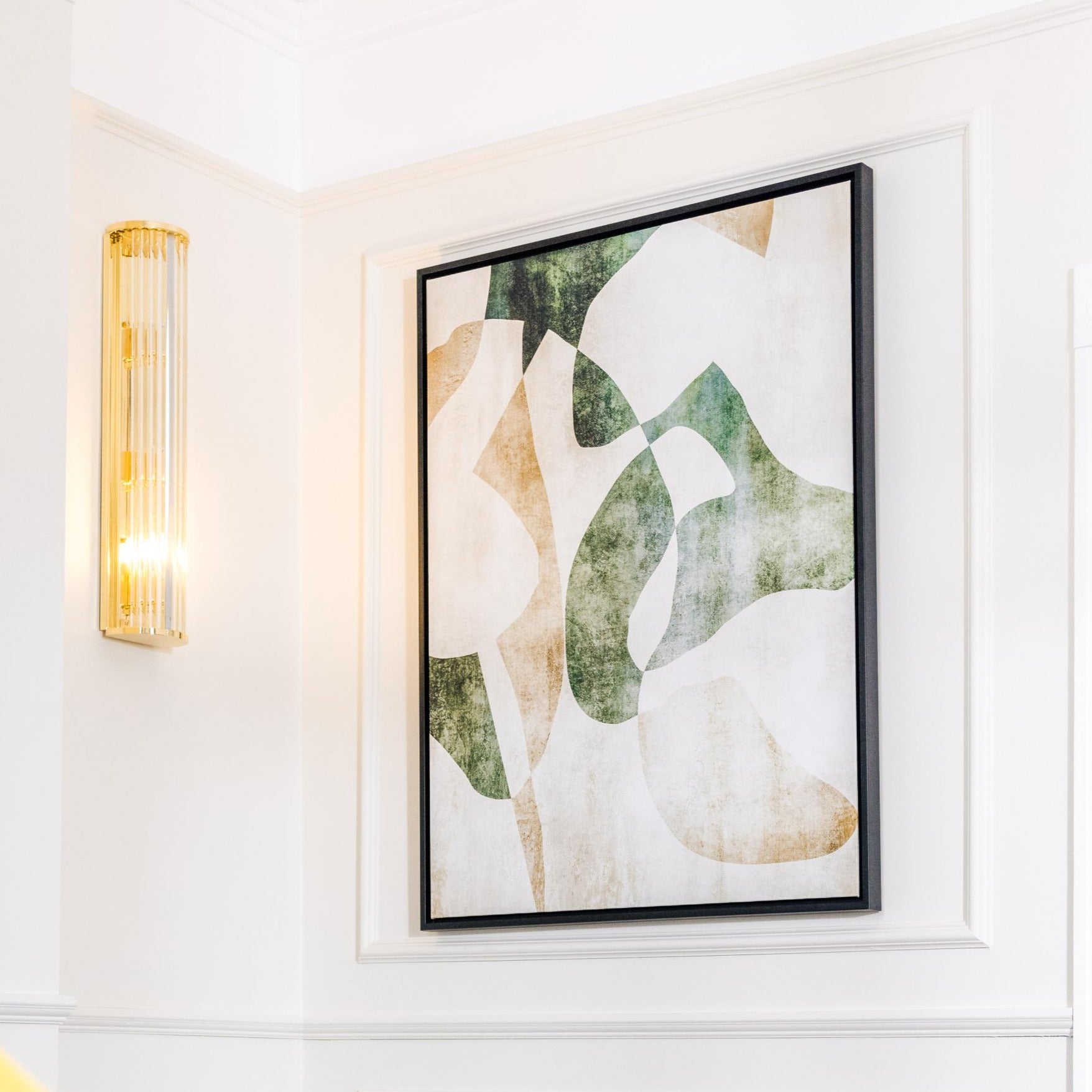 Soraya Portrait Framed Printed Canvas - Mala Art Co.