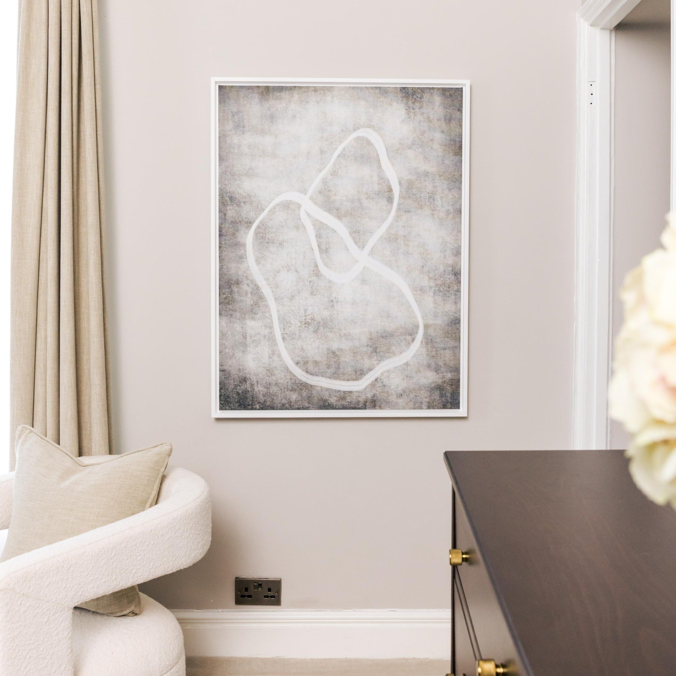 Unbroken Portrait Framed Printed Canvas - Mala Art Co.