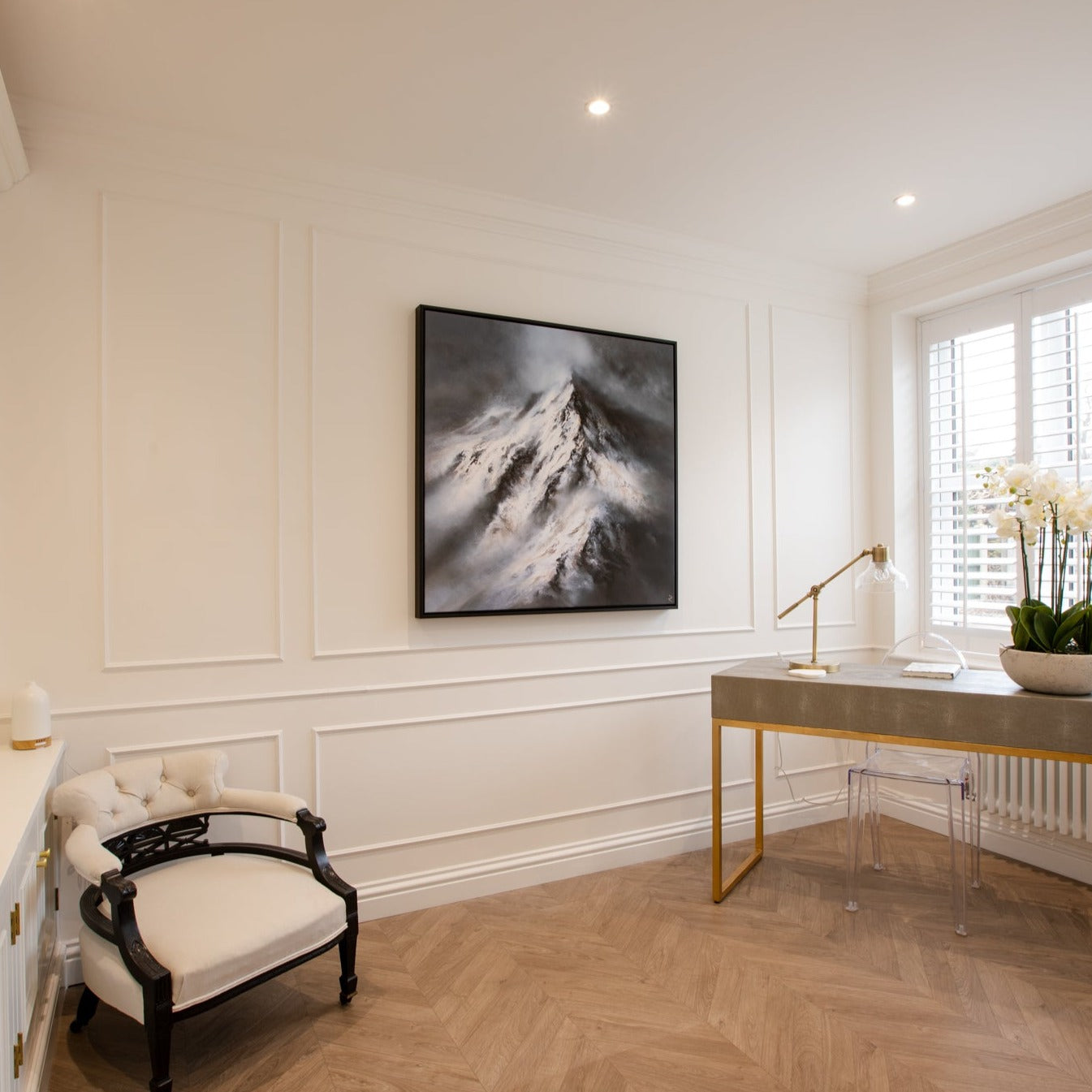 Greatest Heights Square Framed Printed Canvas - Mala Art Co.