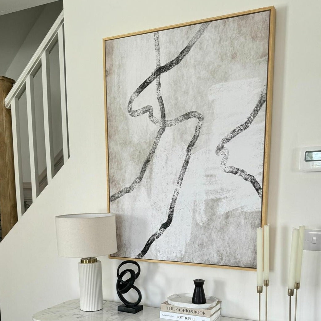Modo I Portrait Framed Printed Canvas - Mala Art Co.