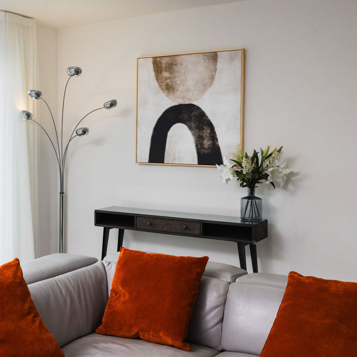 Julo Square Framed Printed Canvas - Mala Art Co.