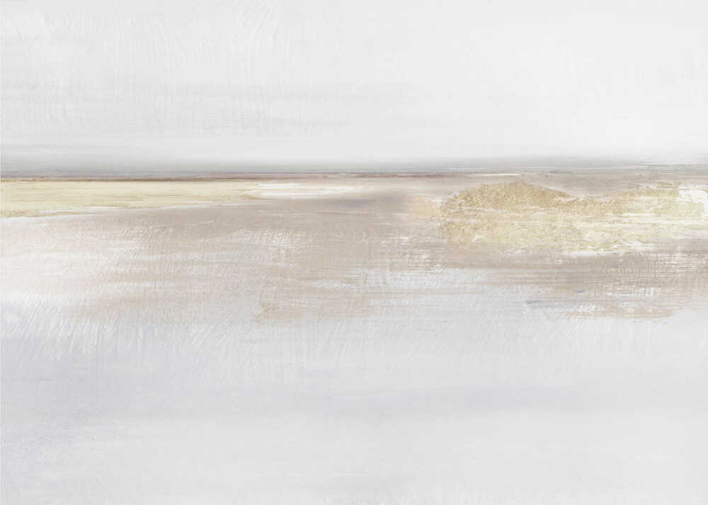 Gold Light Panoramic Framed Printed Canvas - Mala Art Co.