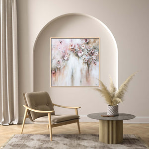 Amore Square Framed Printed Canvas - Mala Art Co.