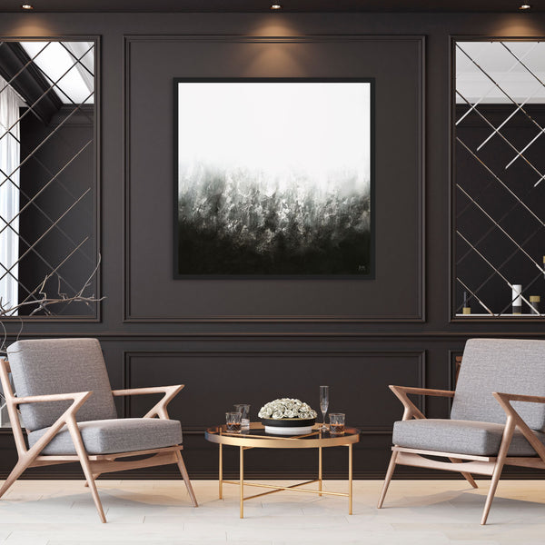 Transition Square Framed Printed Canvas - Mala Art Co.