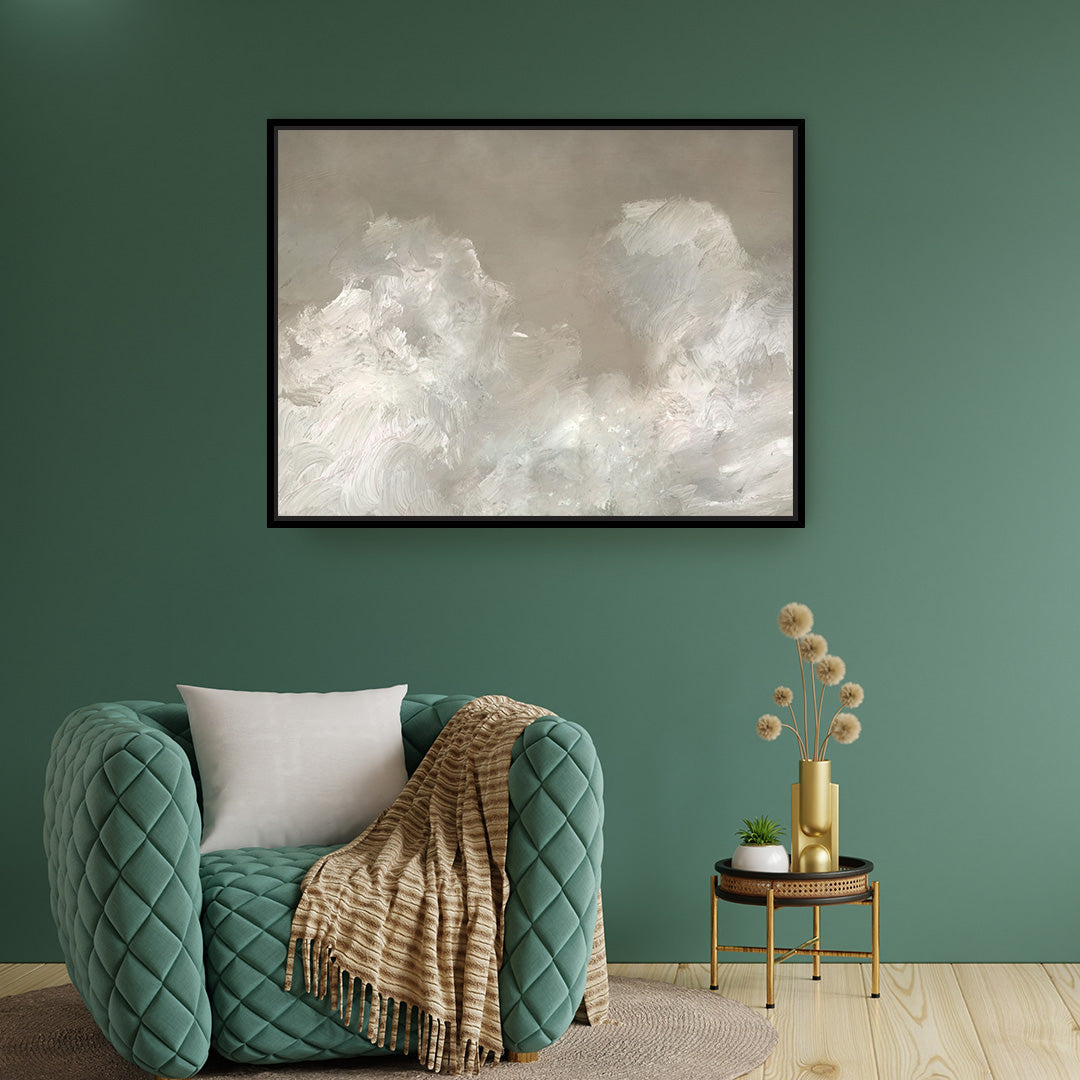 Dream Landscape Framed Printed Canvas