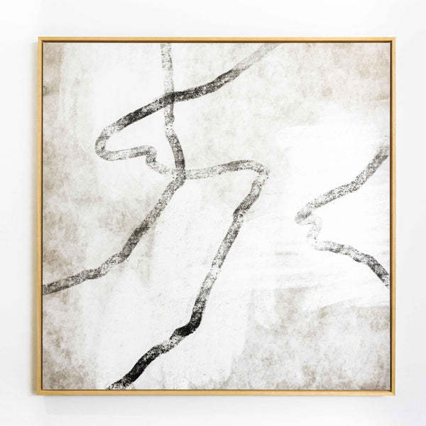 Modo I Square Framed Printed Canvas - Mala Art Co.